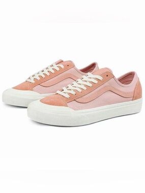 New Vans 36 Sf‎ Two Tone Pink Low Profile Shoes NWOT